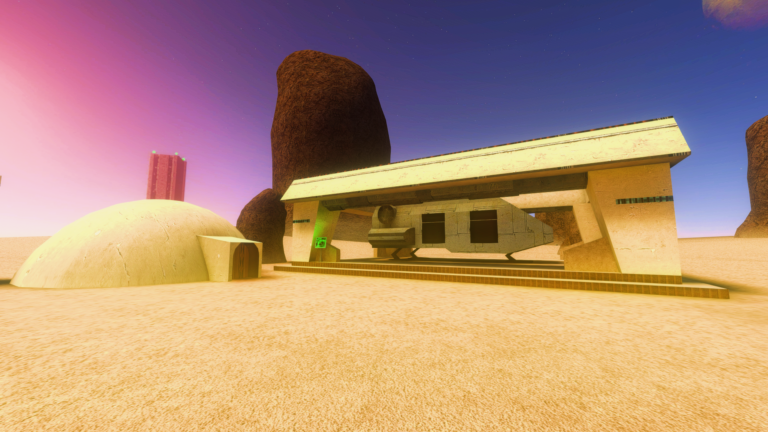 Tatooine Outpost Landing Area