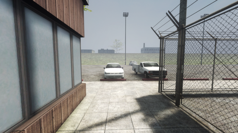 Staff Parking Area
