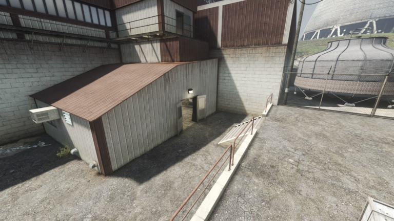 Rear Facility Entrance