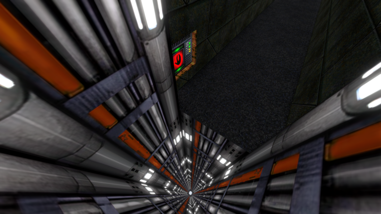 Service Elevator Shaft