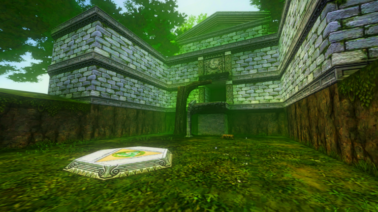 Hyrule Forest Temple Entrance