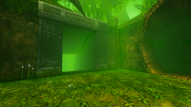 Hyrule Lost Woods Stone Tunnel Entrance