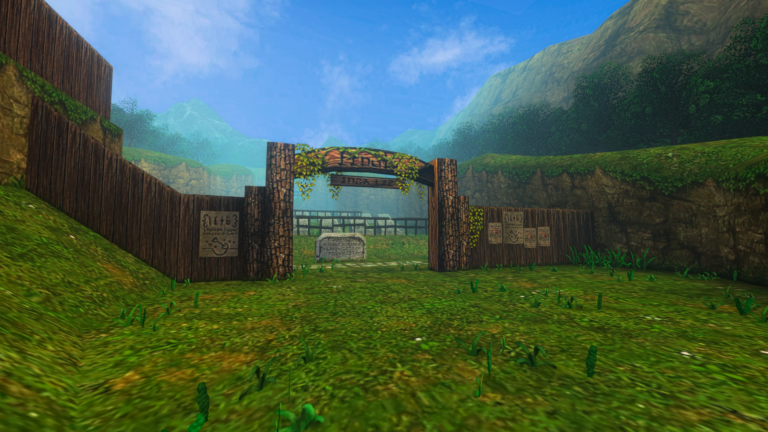 Hyrule Kakariko Graveyard Entrance