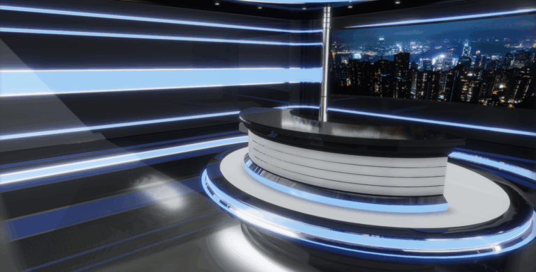 News Studio Stage