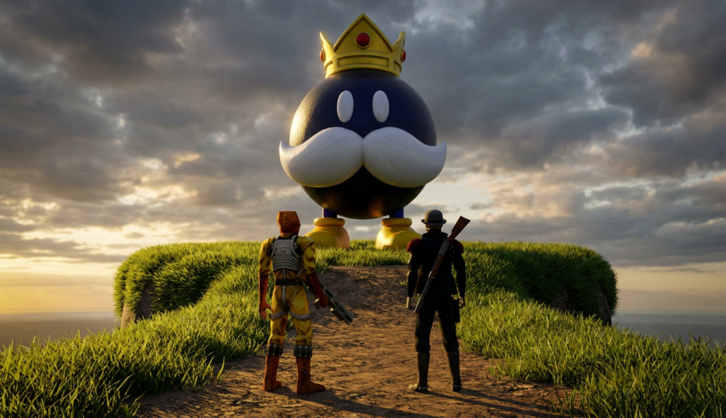 Scene 3 — King Bob-omb's Crown