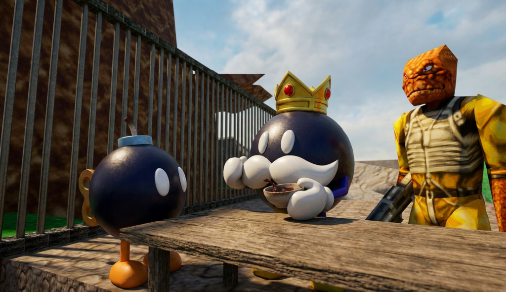 Scene 4 — King Bob-omb's Crown