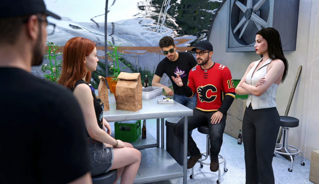 Scene 4 — Marvel Rivals & Movie Night