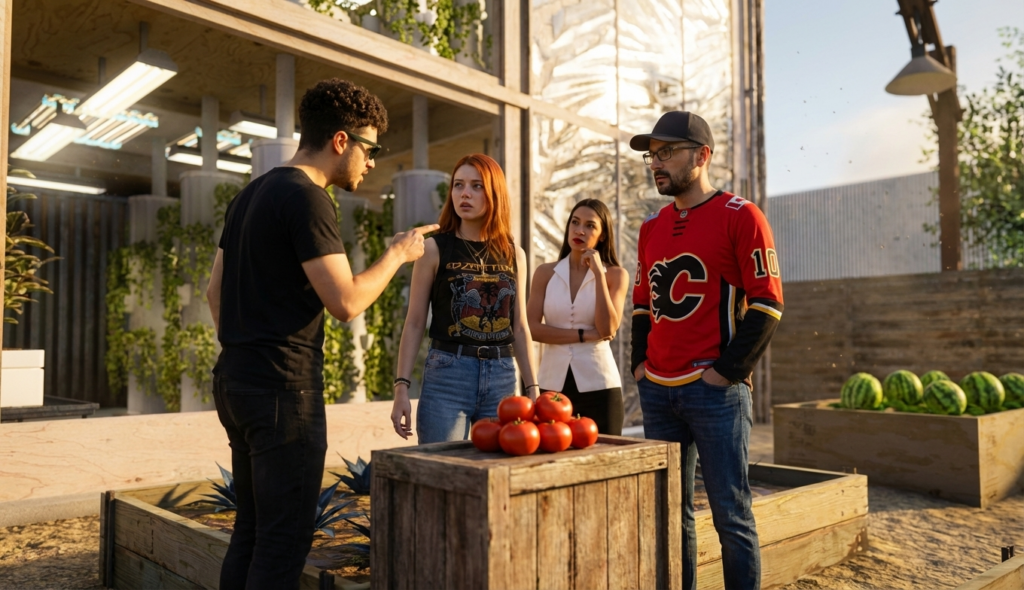 Scene 1 — Red Scare Tomatoes