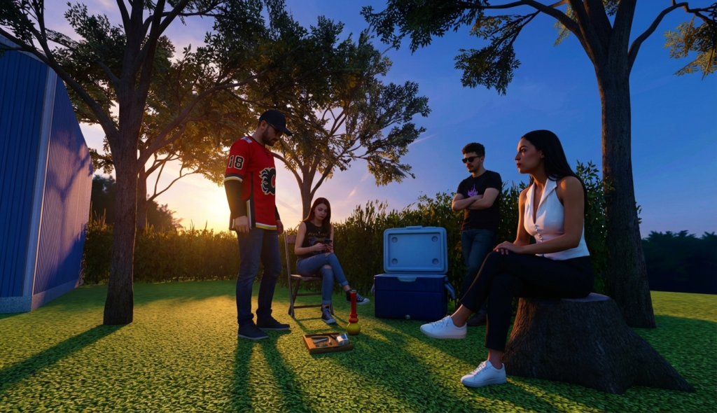 Scene 2 — American Politics