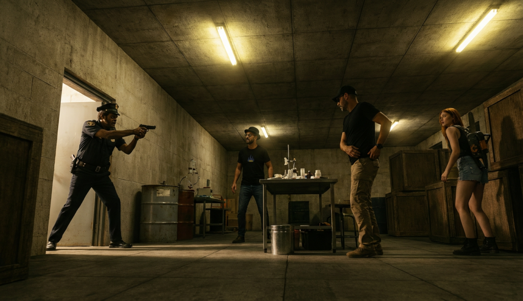 Scene 1 — The Cop on the Take