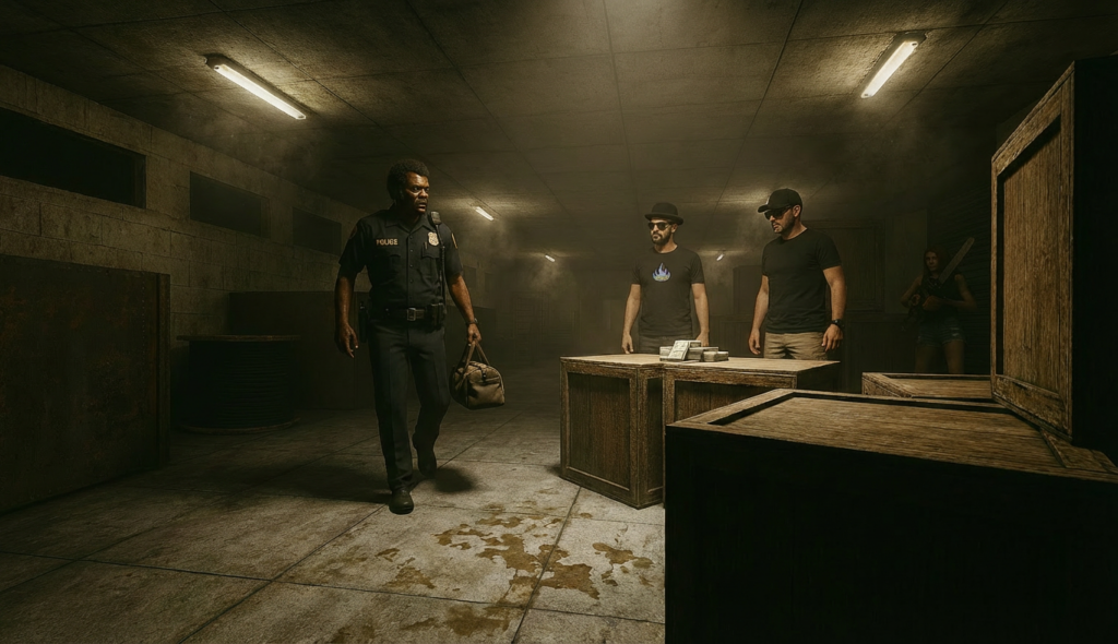 Scene 4 — The Cop on the Take