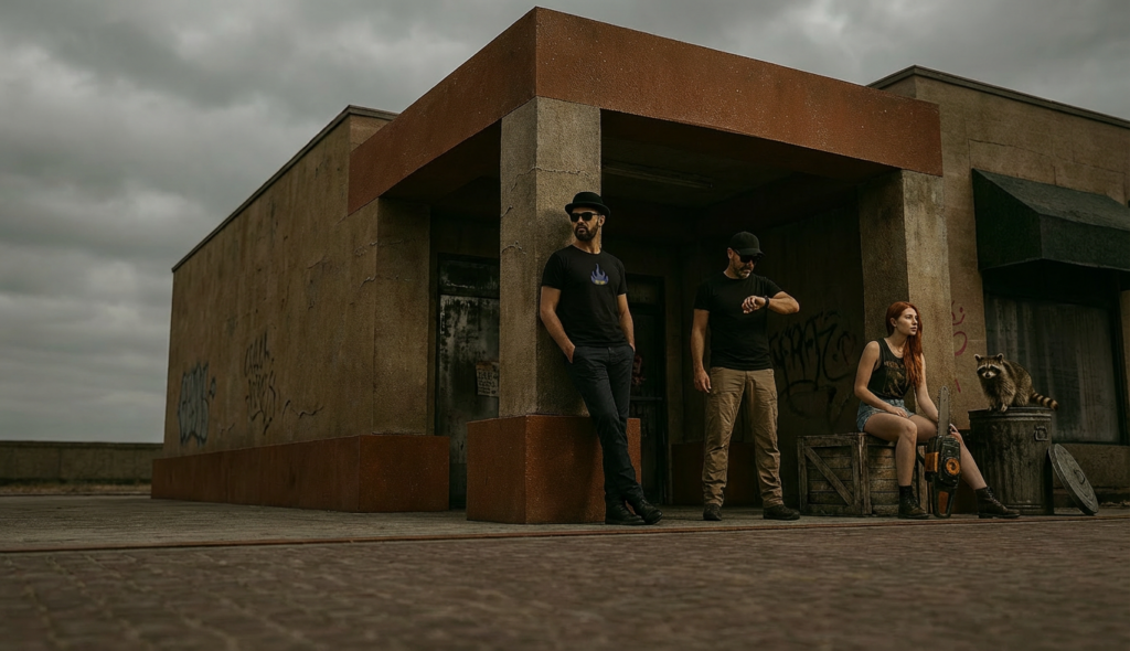 Scene 1 — Sidewalk Hustle