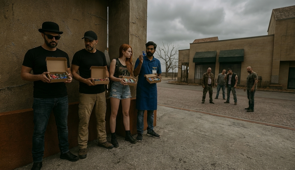 Scene 3 — Sidewalk Hustle
