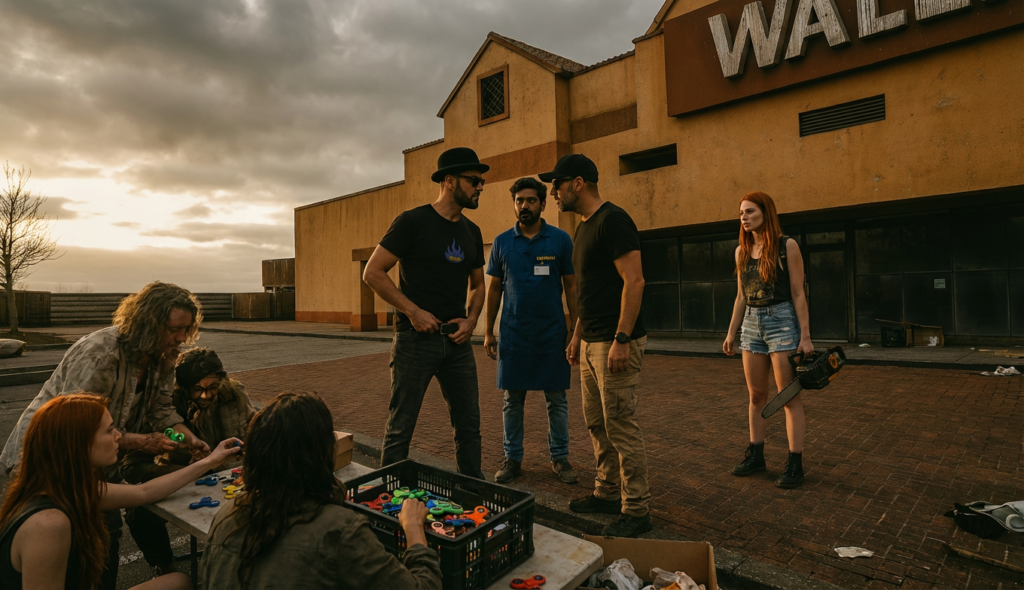 Scene 4 — Sidewalk Hustle