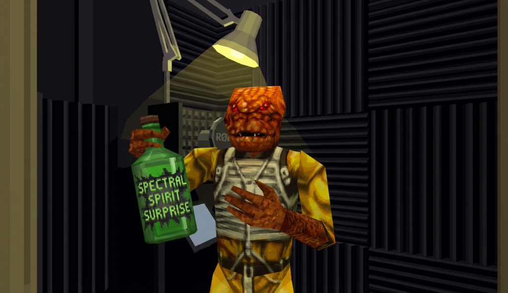 Scene 1 — The Haunted Hooch