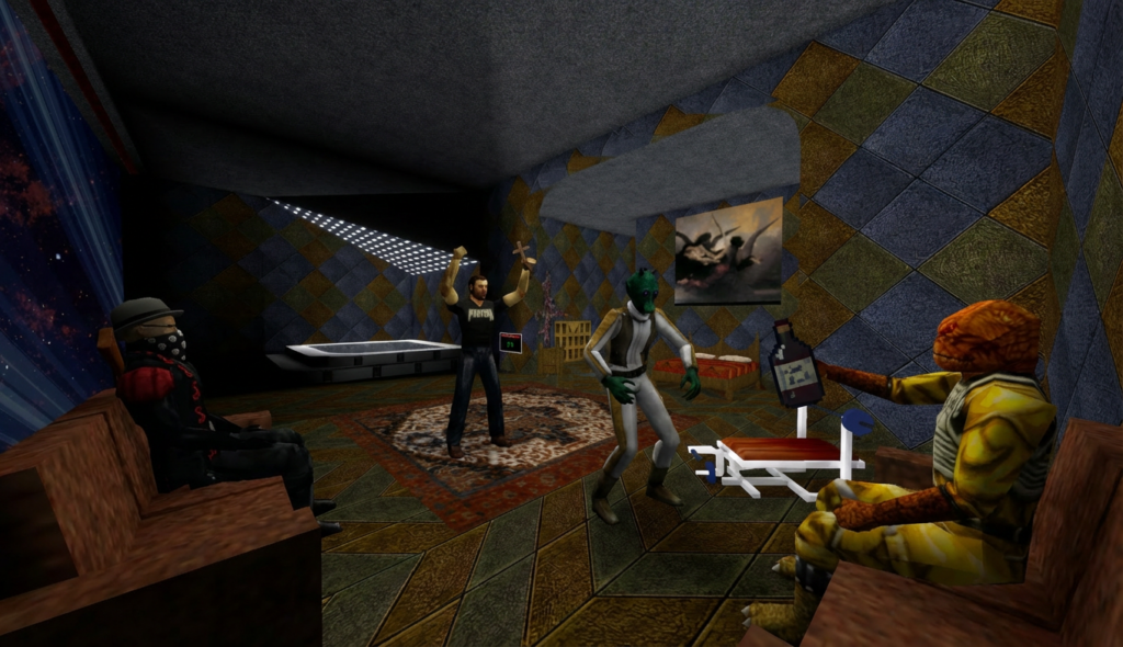 Scene 4 — The Haunted Hooch