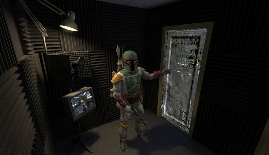 Scene 1 — The Glitch Door