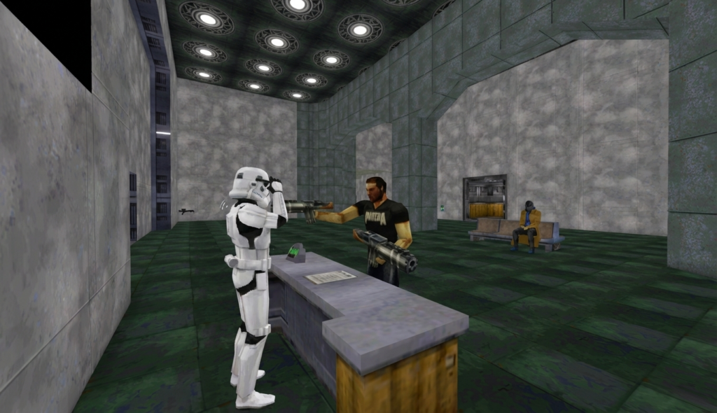 Scene 3 — The Method Acting Trooper