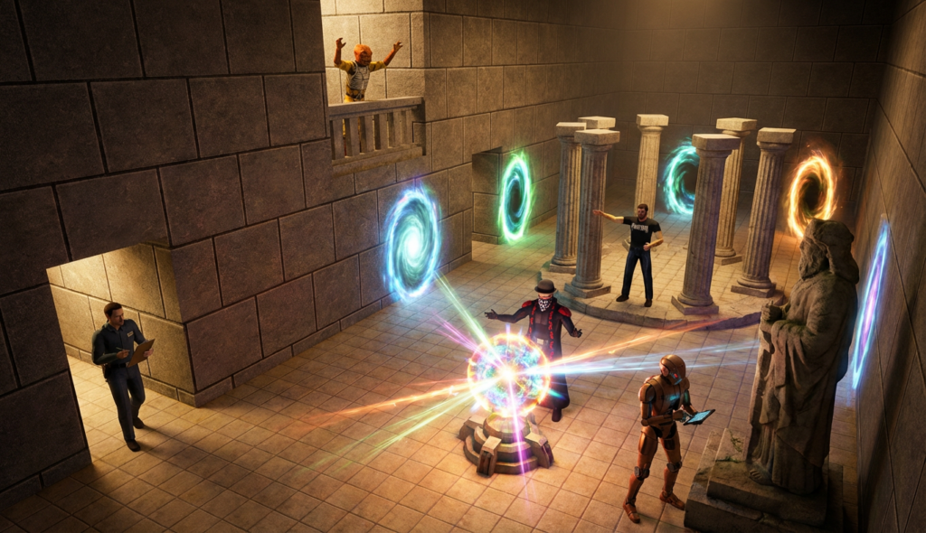 Scene 1 — Collection of Extinction