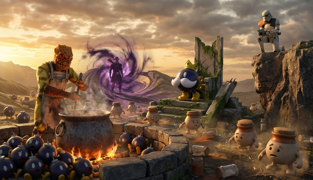 Scene 2 — Collection of Extinction