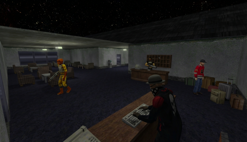 Scene 2 — The Scab Crew