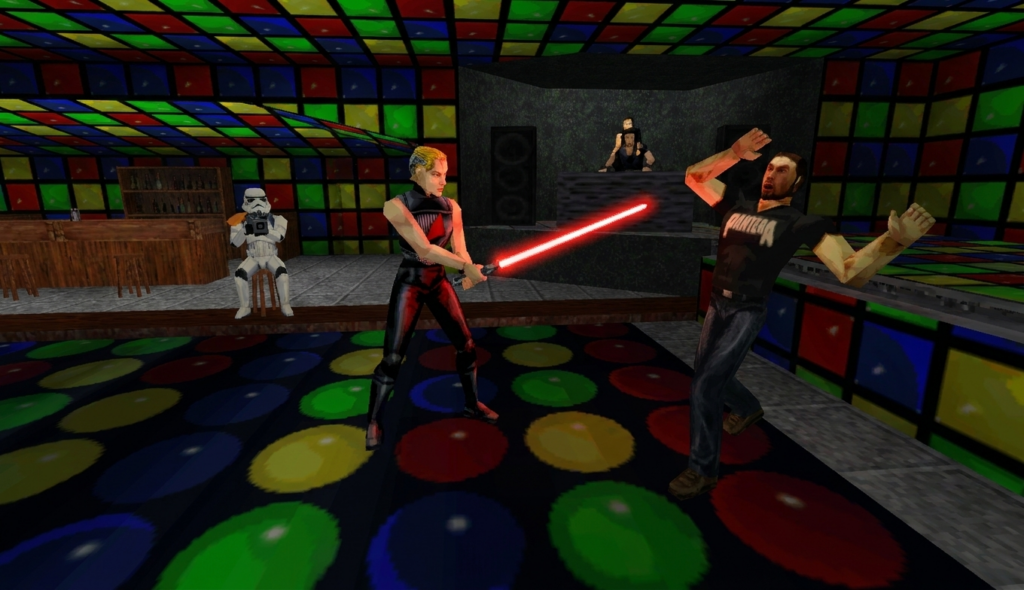 Scene 6 — The No-Force-Sabers Underground