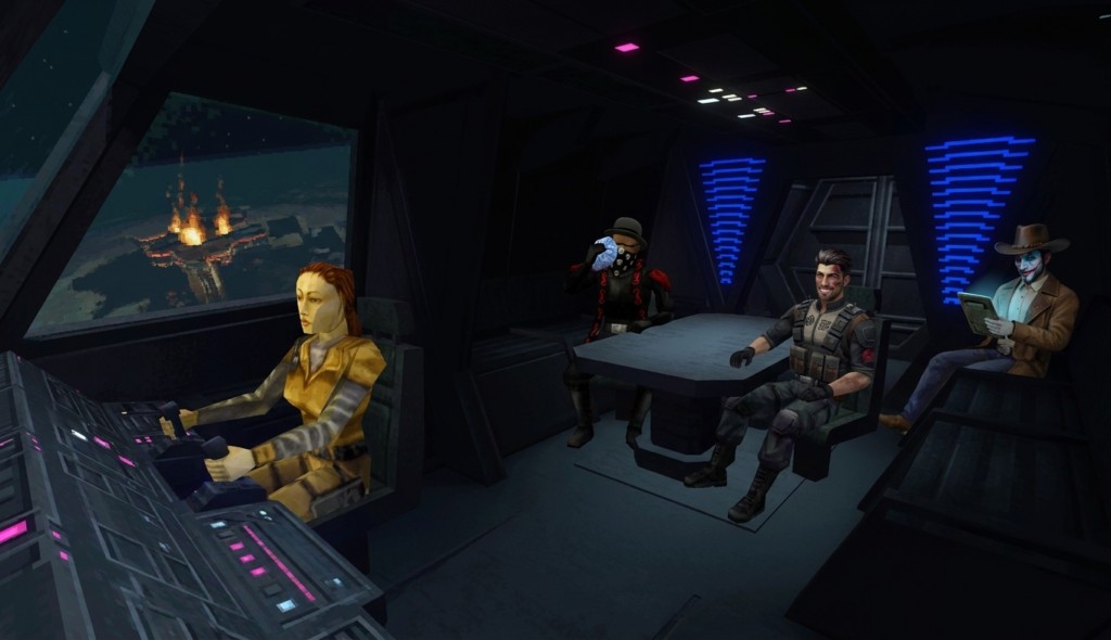 Scene 8 — The No-Force-Sabers Underground