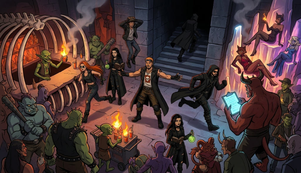 Scene 2 — Hell's Hottest Ticket
