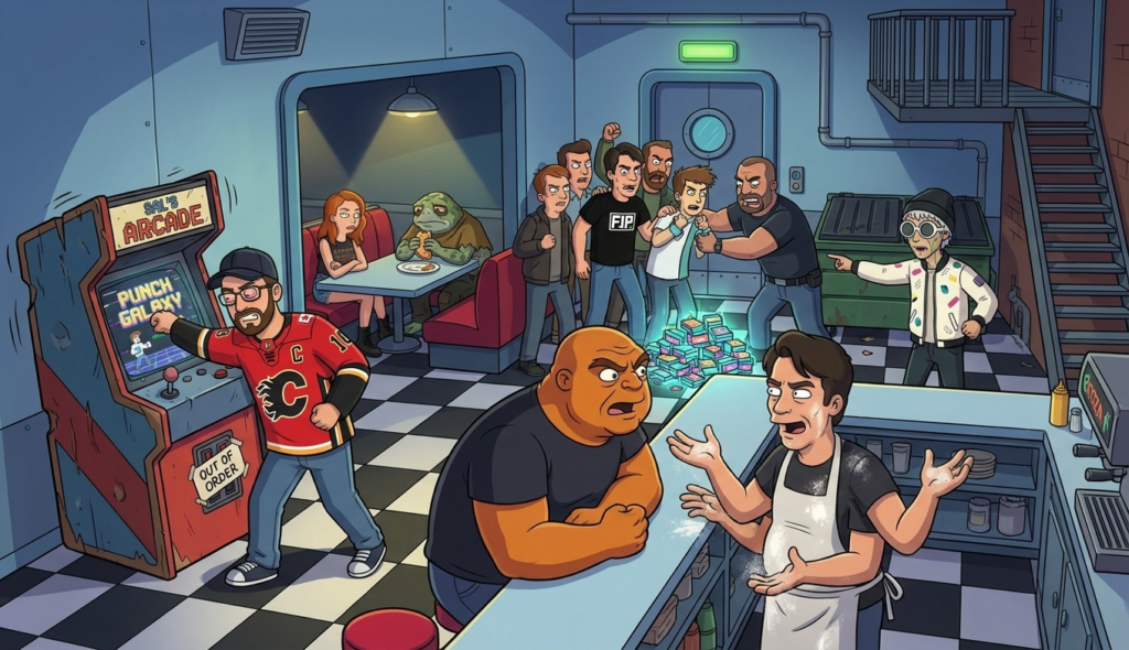 Scene 5 — Pizza Party at the End of the Universe