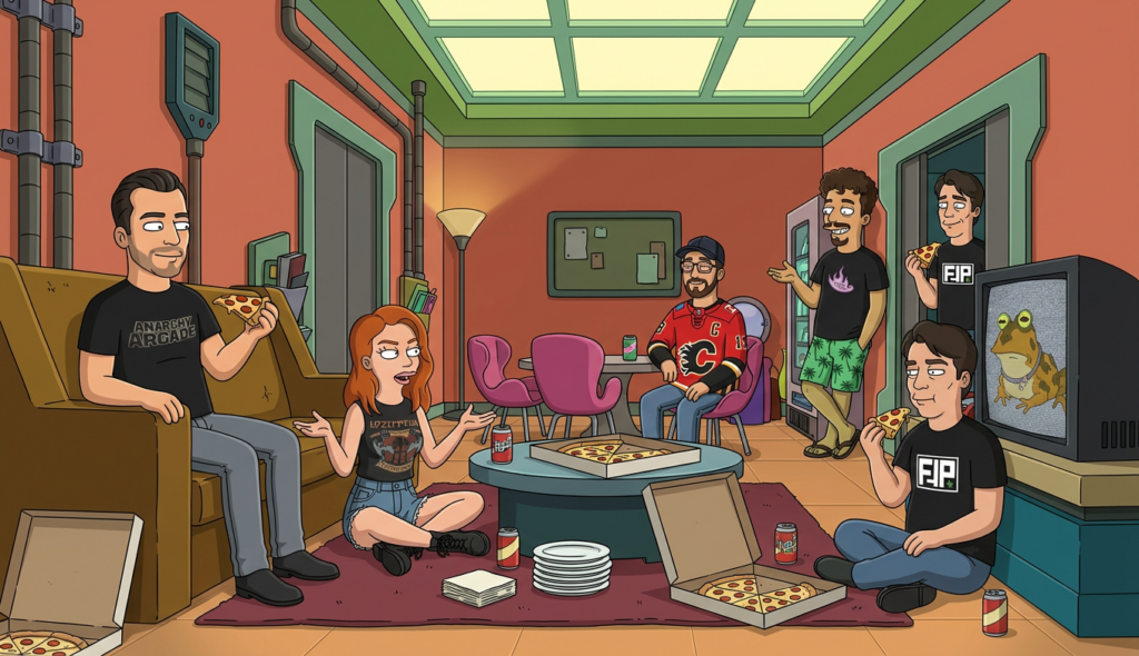 Scene 7 — Pizza Party at the End of the Universe