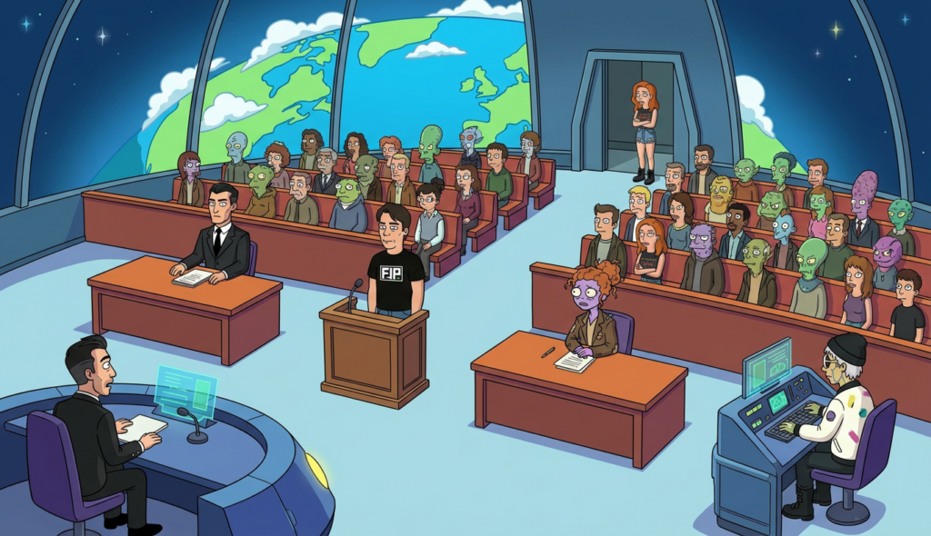 Scene 4 — The Trial of Planet Express