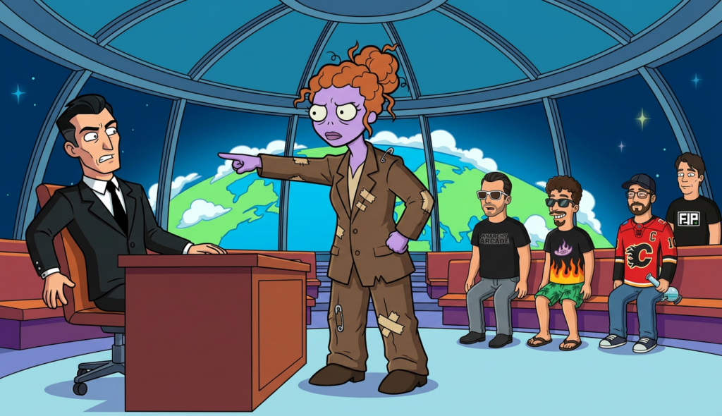 Scene 5 — The Trial of Planet Express