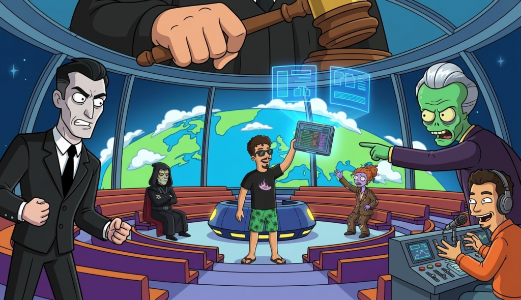 Scene 6 — The Trial of Planet Express