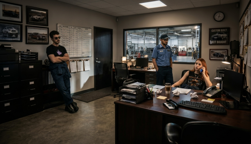 Scene 9 — Pittstone's Tuesday