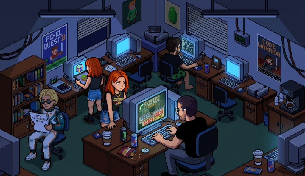 Scene 2 — Freemium Nightmare