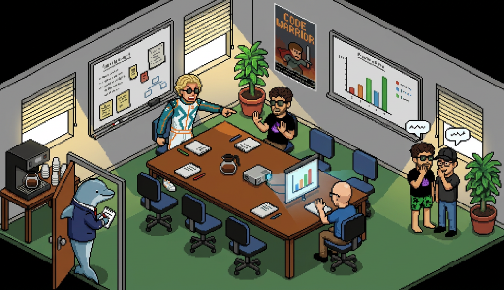 Scene 2 — Pill Pusher Protocol