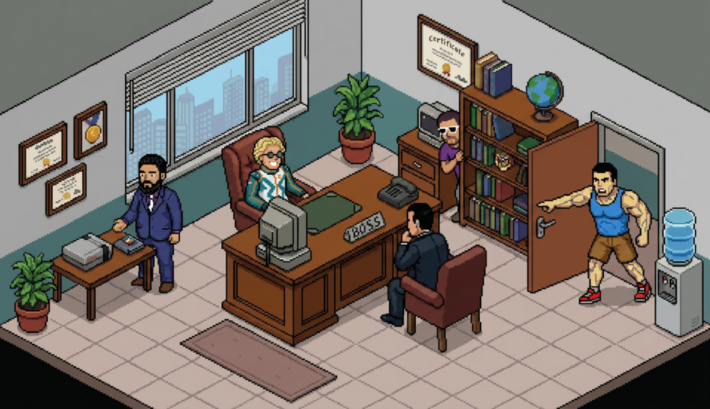 Scene 6 — Pill Pusher Protocol