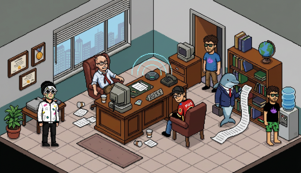Scene 8 — The Intern Incident