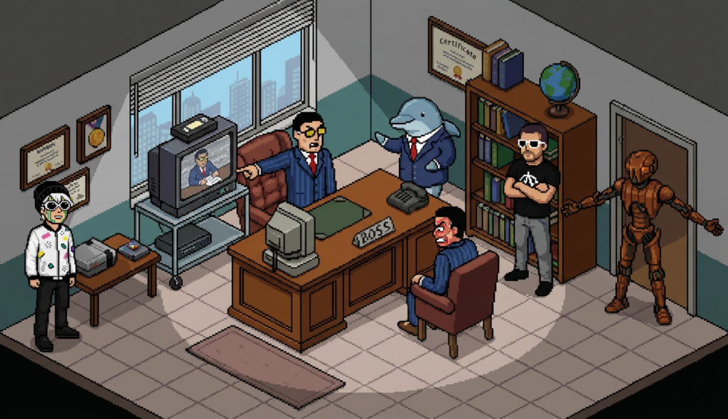 Scene 7 — Hostile Takeover