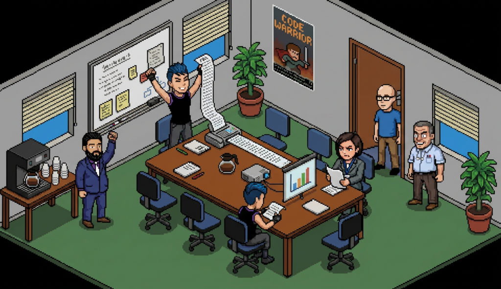 Scene 8 — The Audit from Hell