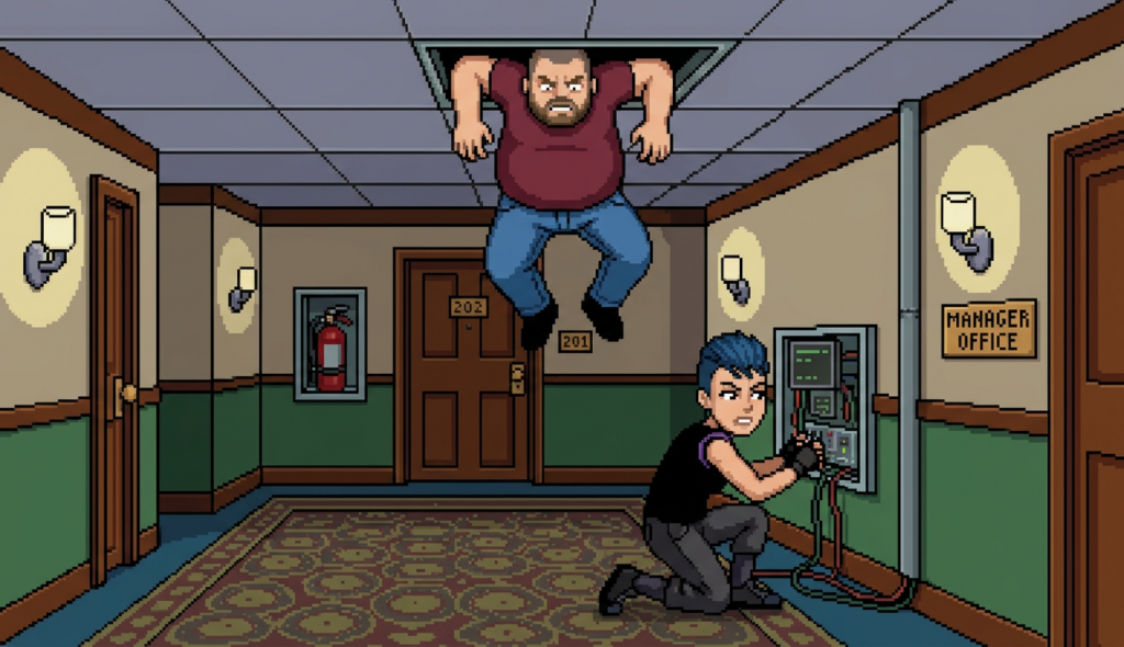 Scene 5 — The Five-Year Heist