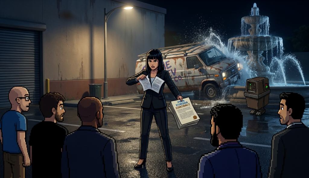 Scene 8 — The Five-Year Heist