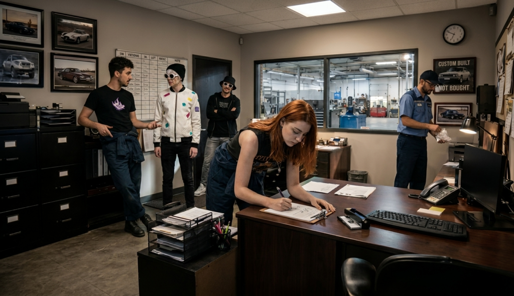 Scene 5 — The Shakedown