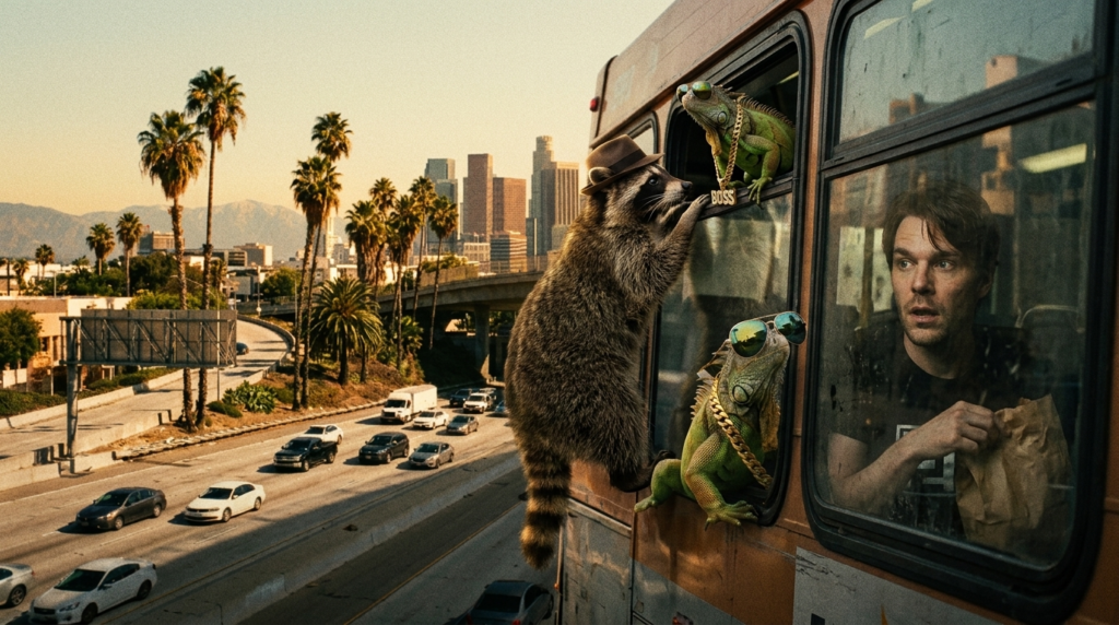 Scene 3 — Raccoon Rescue