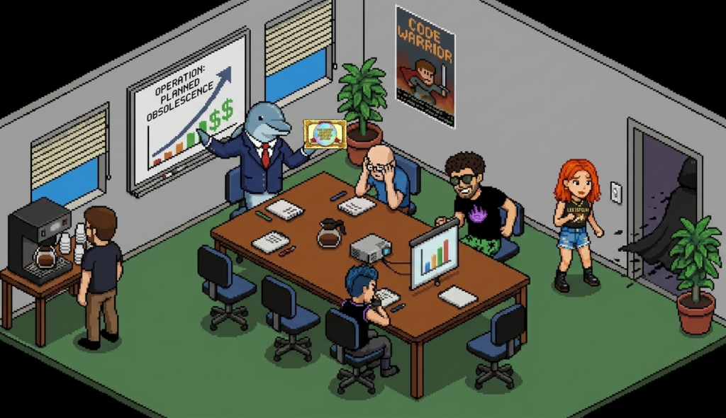 Scene 2 — The Bug Factory