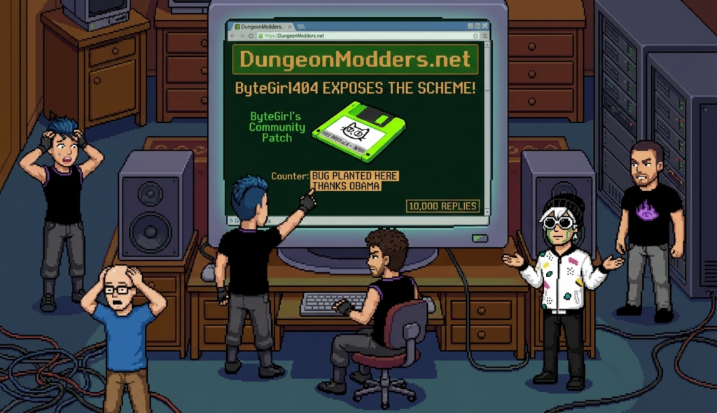 Scene 5 — The Bug Factory