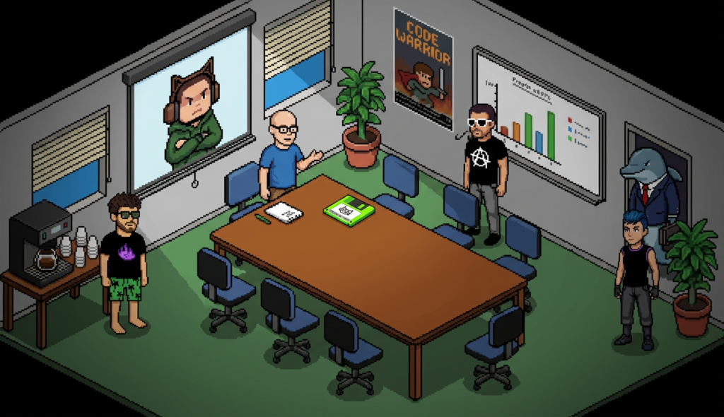 Scene 7 — The Bug Factory