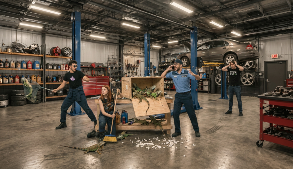 Scene 5 — Grand Opening, Grand Closing
