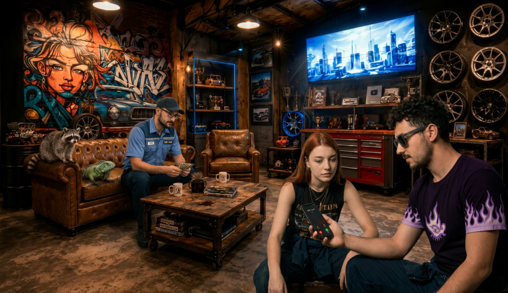 Scene 7 — Two Tooth Tommy's Raccoon Express