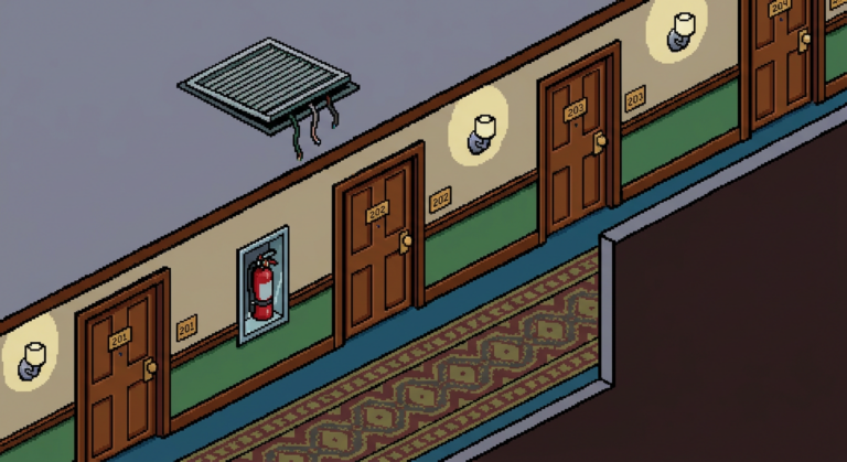 Hotel Hallway - Floor 12